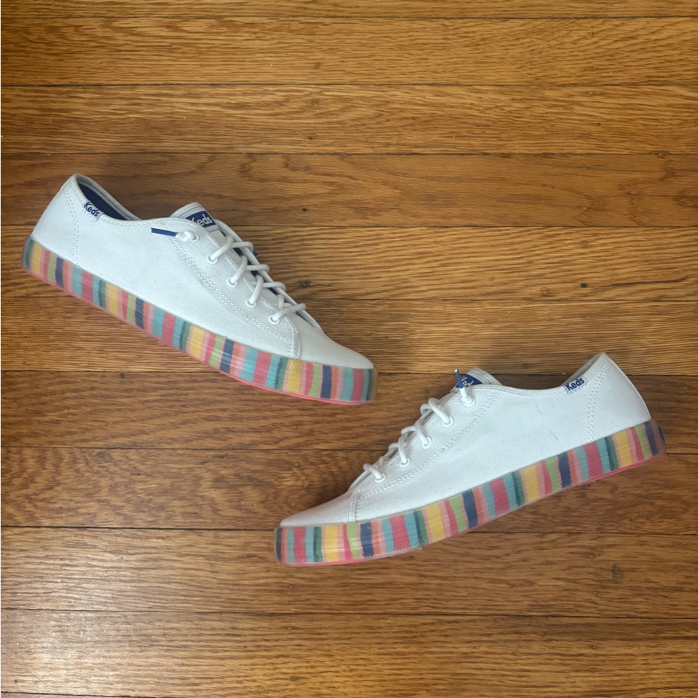 Keds with Rainbow Soles